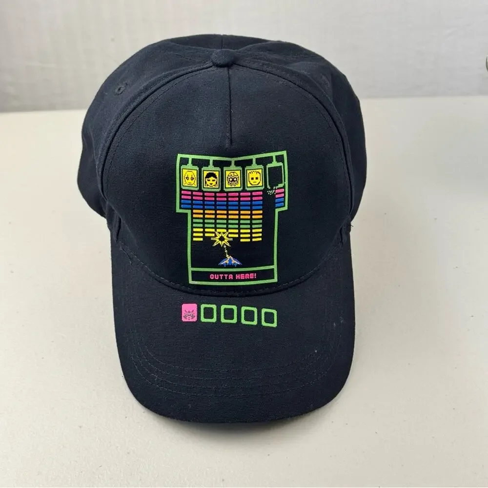 Disney Marvel Guardians Of The Galaxy Mission Baseball Cap Retro Pixel Game Hat